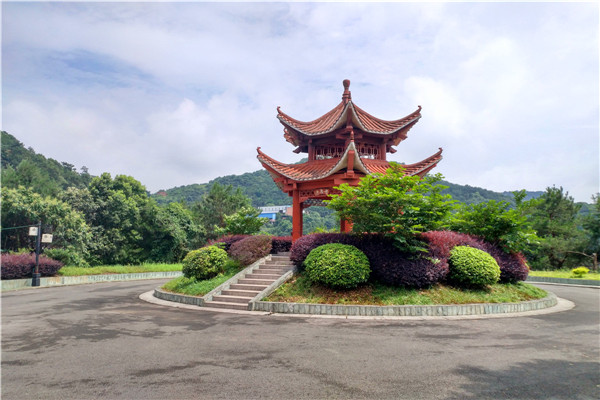 龙居山陵园环境