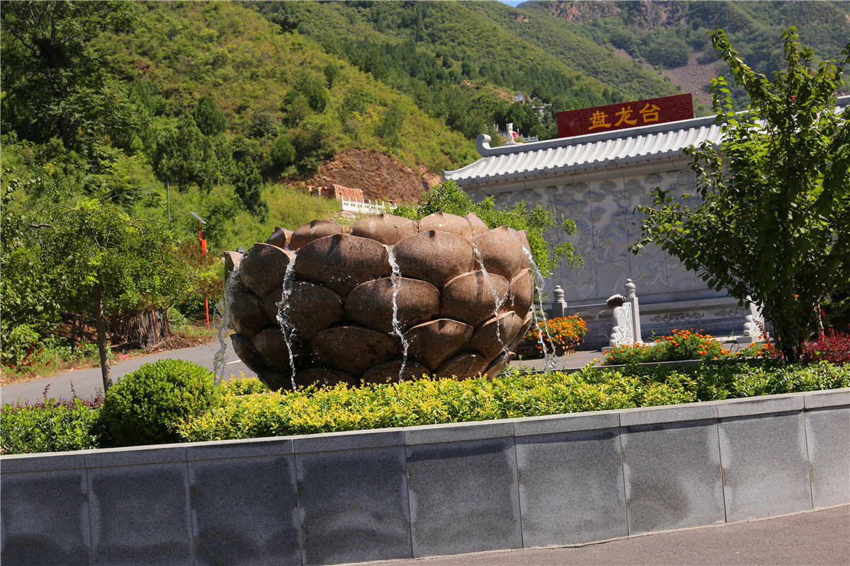 盘龙台公墓花池