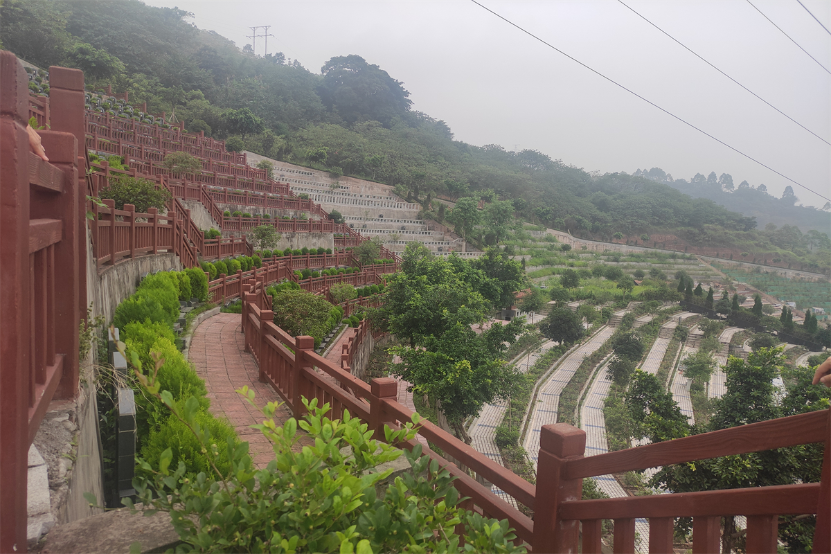 金鳌山陵园墓区